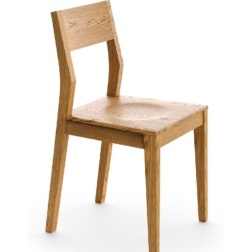 Sedia Ryana seduta legno FGF Mobili